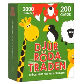 Röda Tråden Djur Frågespel Spil
