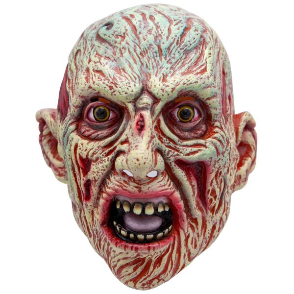 Latexmaske Brændt Mand