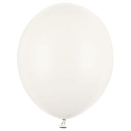 Stærke Balloner Elfenbenhvid Pastel 23 cm 100-pak