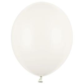 Stærke Balloner Elfenbenhvid Pastel 27 cm 100-pak
