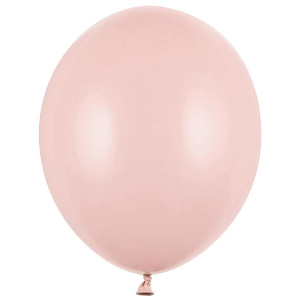 Stærke Balloner Støvrosa Pastel 27 cm 100-pak