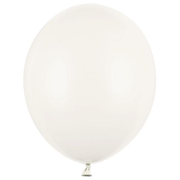 Stærke Balloner Elfenbenhvid Pastel 27 cm 100-pak
