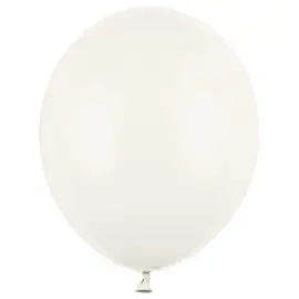 Stærke Balloner Elfenbenhvid Pastel 23 cm 100-pak