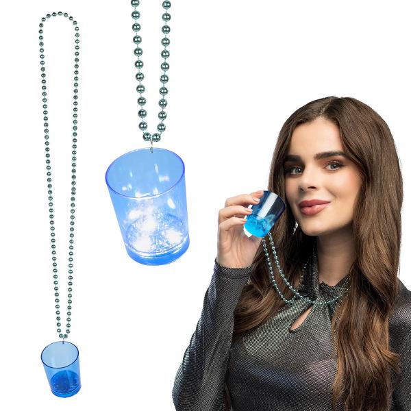LED Shotglas Halskæde