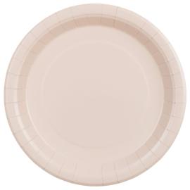 Paptallerkener Beige 23 cm 6-pak