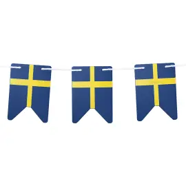 Guirlande Svenske Flag