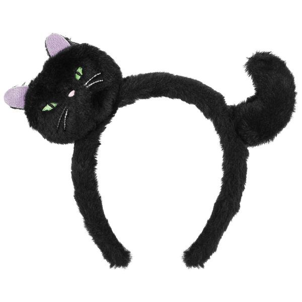 Katte-hårbøjle Sort