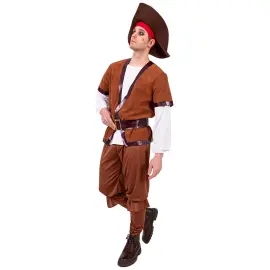 Caribisk Piratkostume