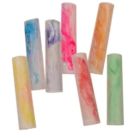 Gadekridt i Spand 10 cm 7-pak
