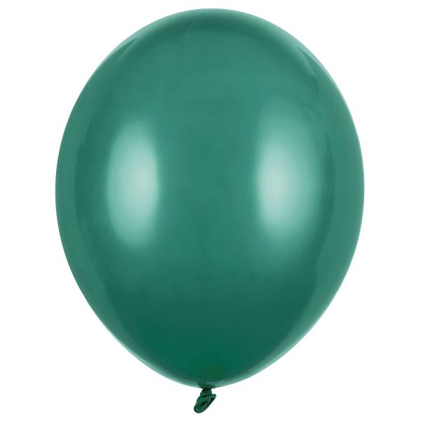 Stærke Balloner Flaskegrøn Pastel 27 cm