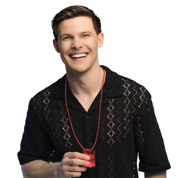 LED Shotglas Halskæde