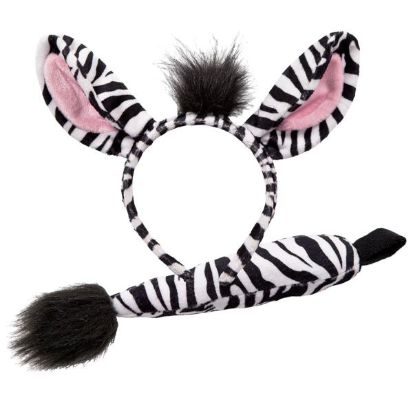 Zebraører og Hale Tilbehørssæt