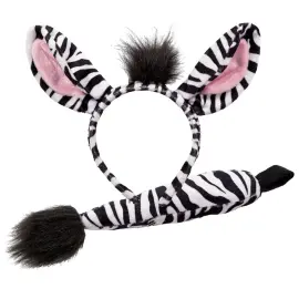 Zebraører og Hale Tilbehørssæt