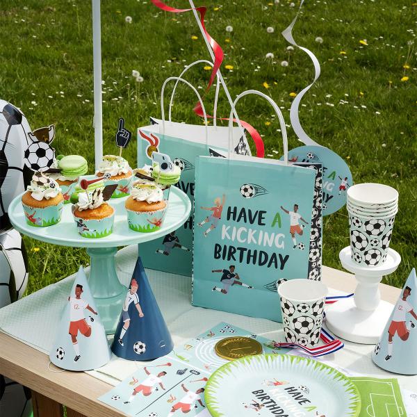 Gaveposer Fodbold Fødselsdagsfest 6-pak