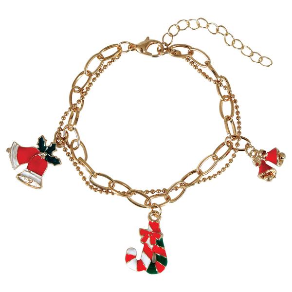 Armbånd med Julecharms