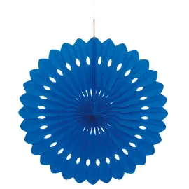 Hængende Honeycomb Vifte Blå