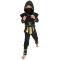 NInja Warrior Sort Kostume Børn