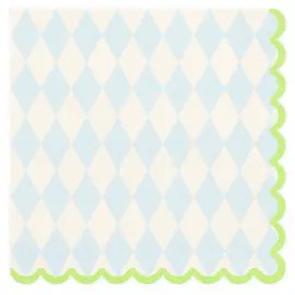 Servietter Rombemønster