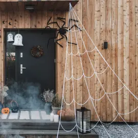 Spindelvæv Udendørsdekoration