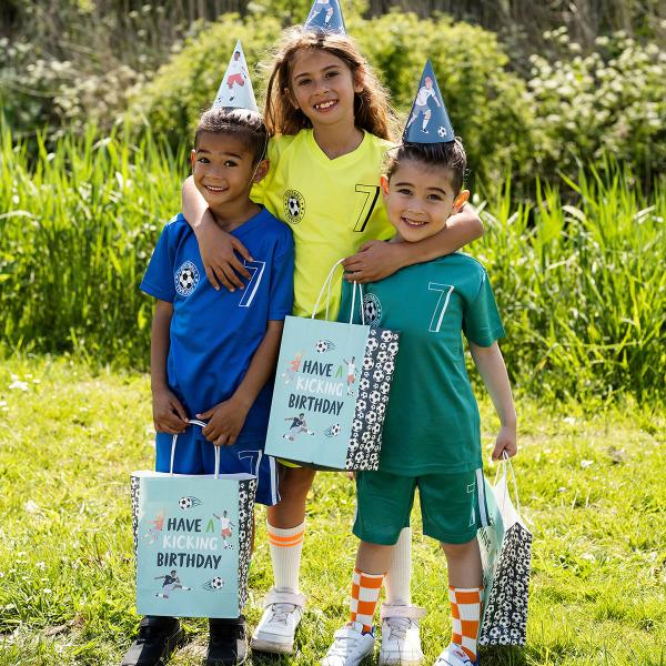 Gaveposer Fodbold Fødselsdagsfest 6-pak