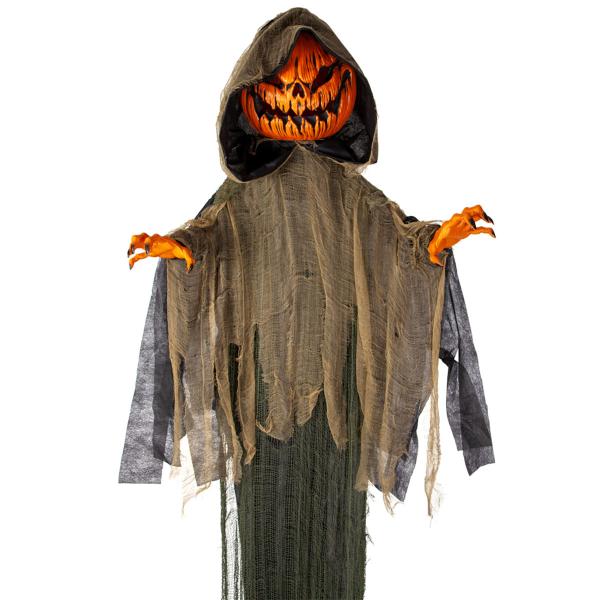 Hængende Græskarfigur med Lyd & Lys 215 cm