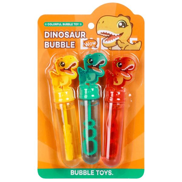 Sæbebobler Dinosaur 3x35 ml 14 cm 3-pak