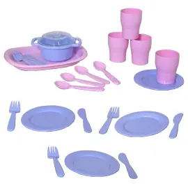 Service Børn Blåt og Pink