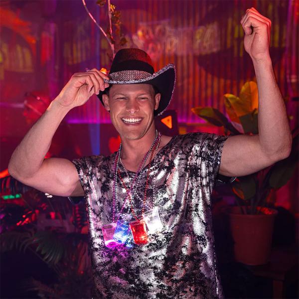 LED Shotglas Halskæde