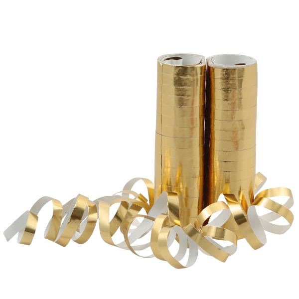 Serpentiner Metallic Guld 2-pak