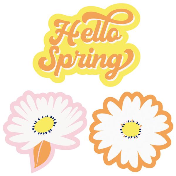 Klistermærker Blomster & Vår Vinyl 3-pak
