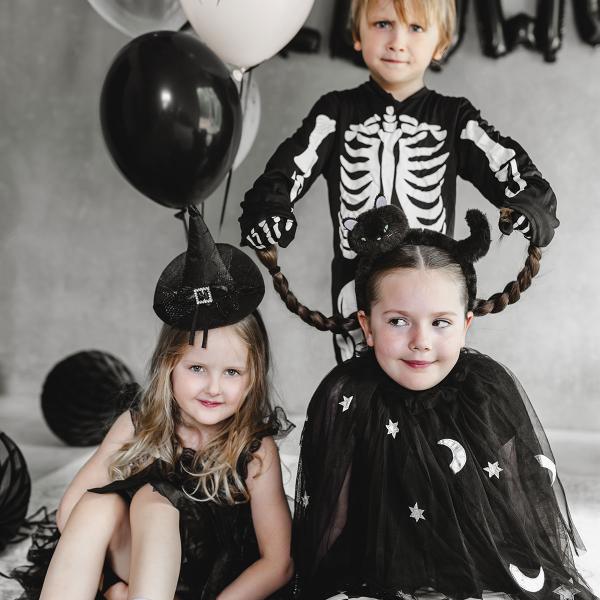 Katte-hårbøjle Sort