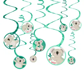 H&aelig;ngende Swirls Koala Fest