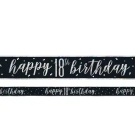 Happy 18th Birthday Banner