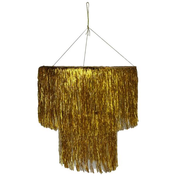 Loftdekoration Guldfolie Frynser 50 cm