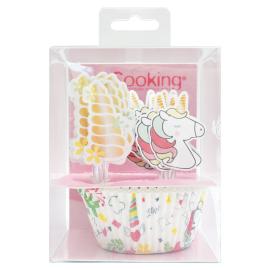 Muffinforme & Toppers Unicorn Love & Dream