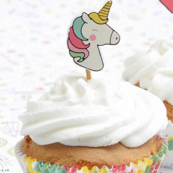 Muffinforme & Toppers Unicorn Love & Dream