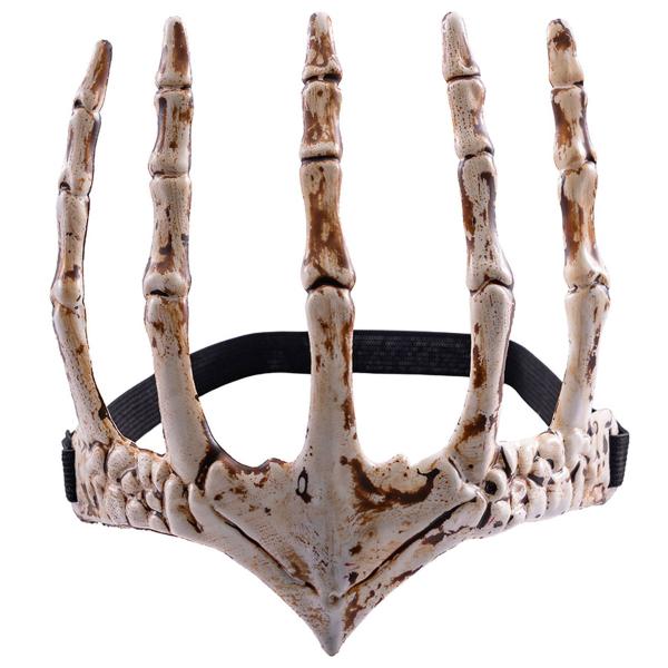Pandebånd Krone med Skeletfingre