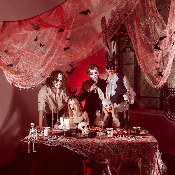 Djævle Hårbøjle med Tyl & Blomster