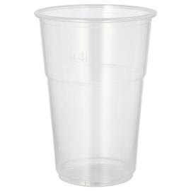 Genanvendelige Plastglas 40 cl 50-pak