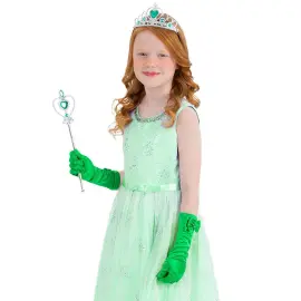 Grønt Prinsesse Tilbehør Sæt