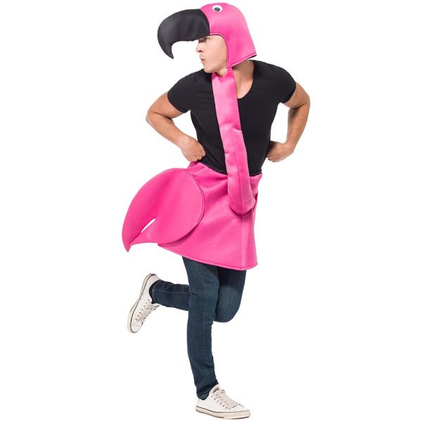 Flamingo Lyserød Kostume