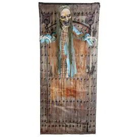 Lænket Dørzombie Animeret Prop 180 cm