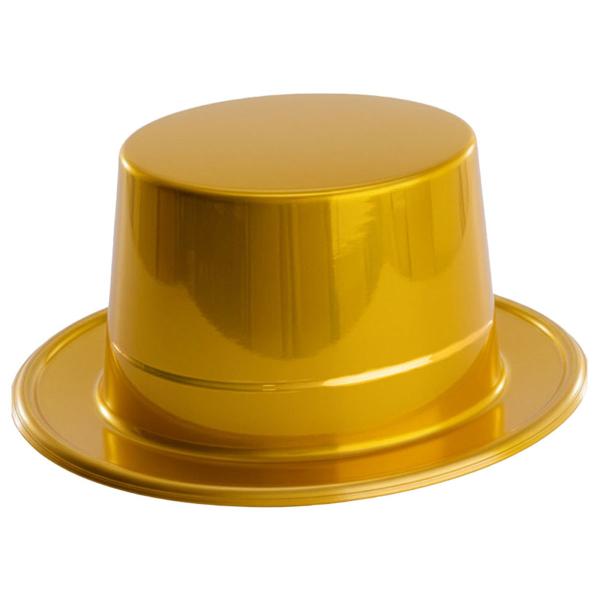 Cylinderhat Guld
