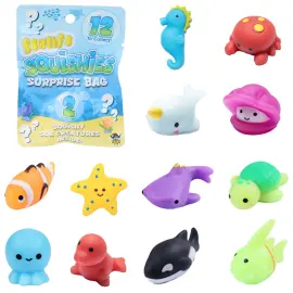 Squishy Havdyr Samlerfigurer 2-pak