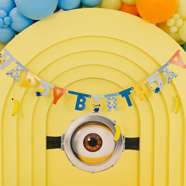 Minions Happy Birthday Guirlande 153 x 50 cm