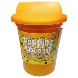 Drik med Popping Boba Mango/Passionsfrugt 350 ml