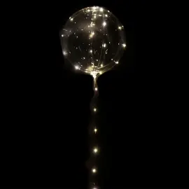 Ballon med LED-lysk&aelig;de