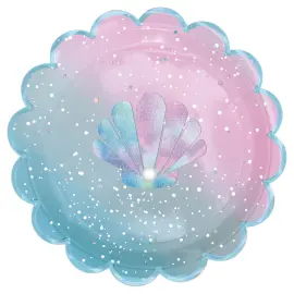 Paptallerkener Mermaid