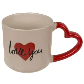 Krus med Hjerteformet H&aring;ndtag 350 ml