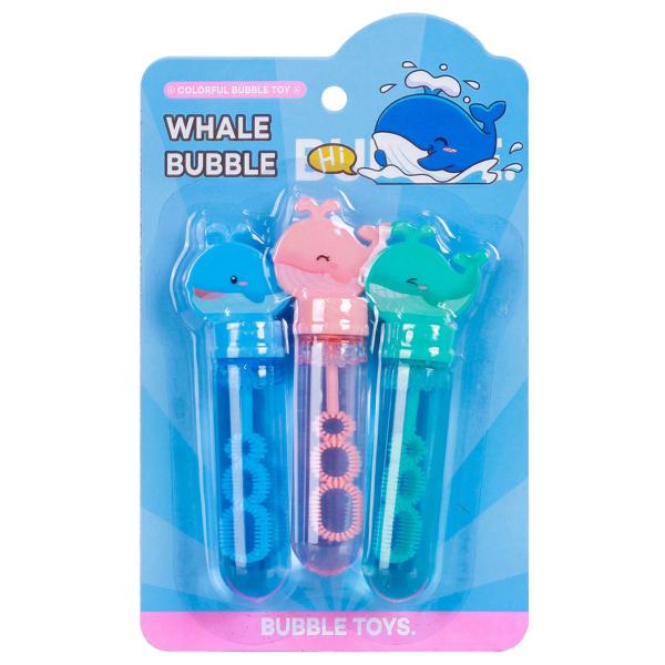 Sæbebobler Hval 3x35 ml 13 cm 3-pak